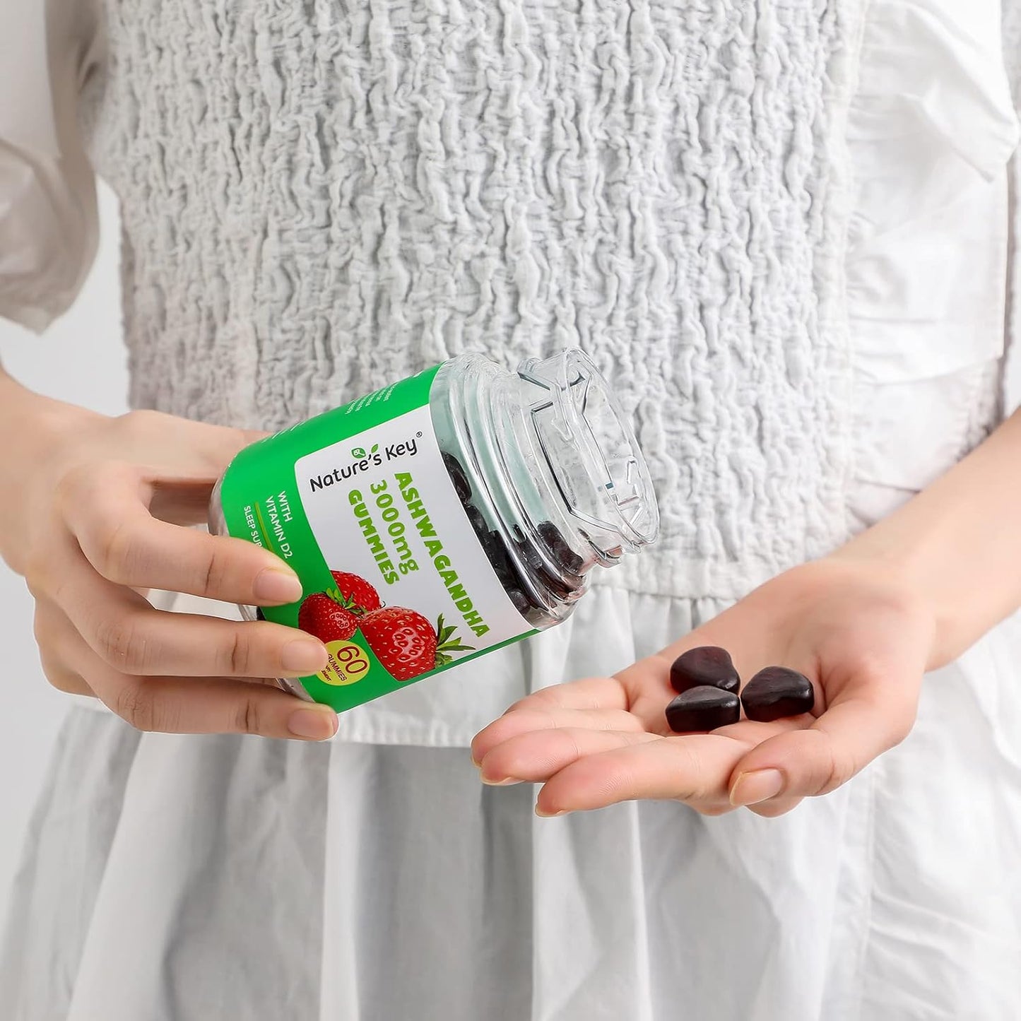 Ashwagandha Gummies with Vitamin D2 – High Potency Mood Support
