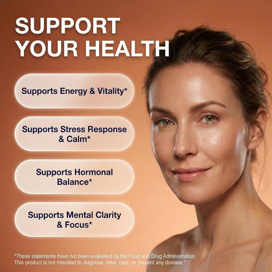 Organic Maca Root Complex Capsules – Adaptogen Blend