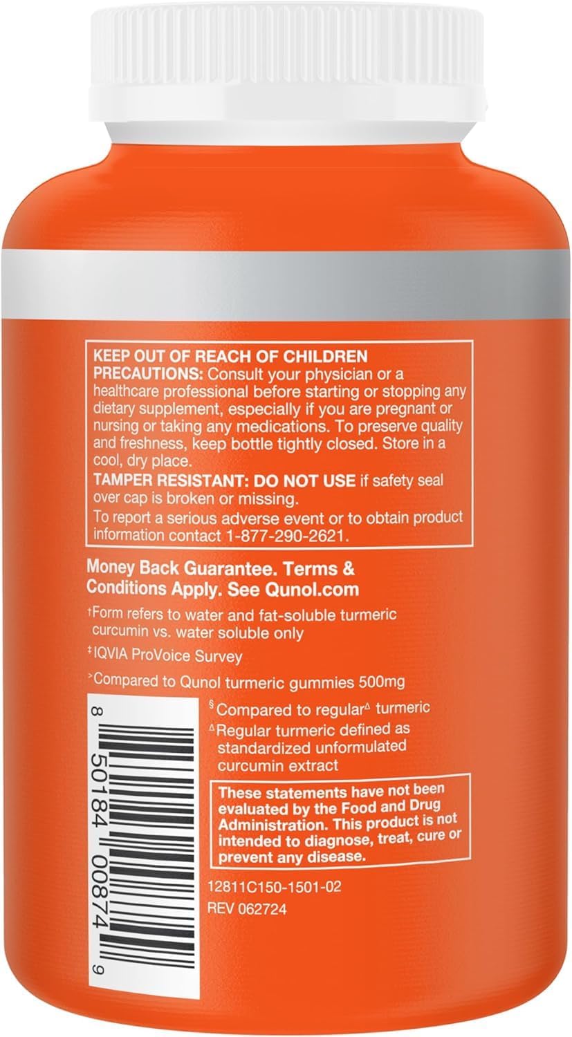 Turmeric Curcumin 1000 mg Supplement – High Absorption