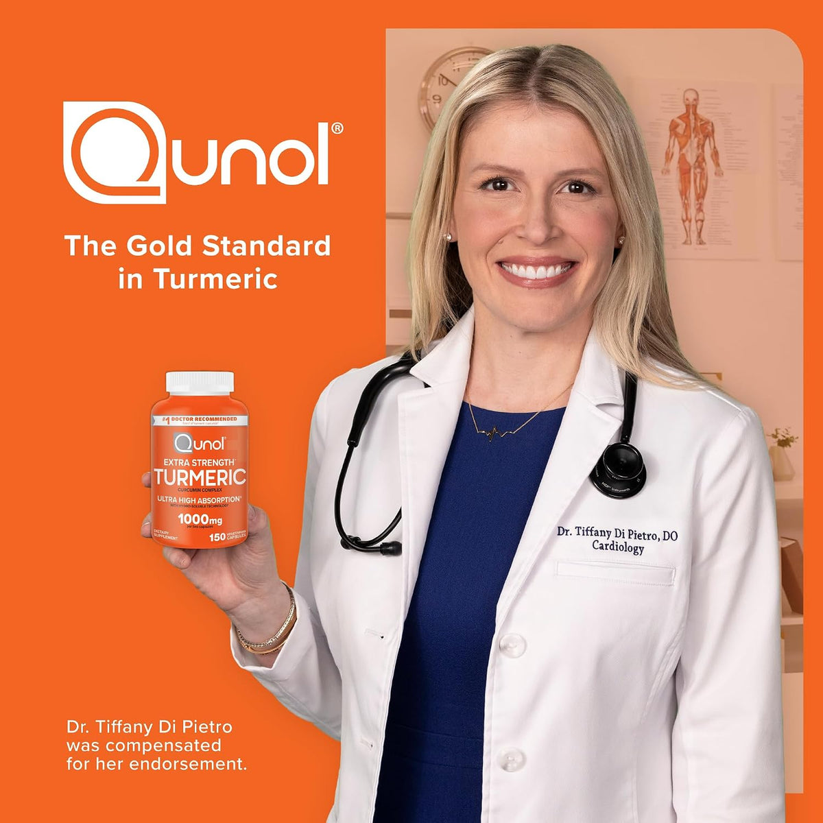 Turmeric Curcumin 1000 mg Supplement – High Absorption