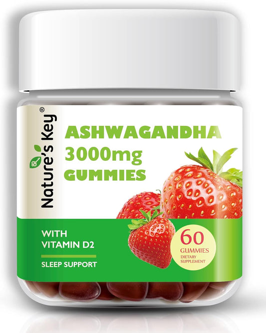 Ashwagandha Gummies with Vitamin D2 – High Potency Mood Support
