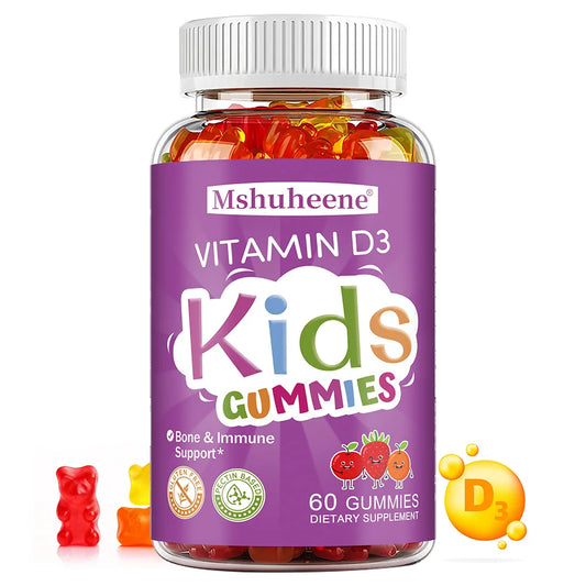 Kids Vitamin D3 Gummies for Bone and Immune Support