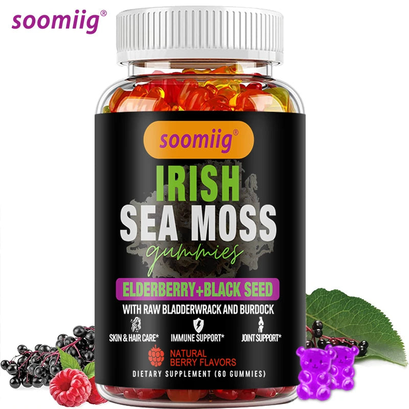 Sea Moss Gummies Supplement – Immune & Thyroid Support
