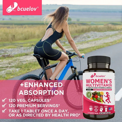 Women’s Multivitamin Capsules – Daily Essential Nutrient Support