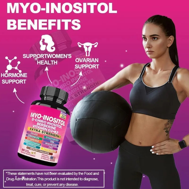 Myo-Inositol Arginine Capsules with Magnesium Multivitamin