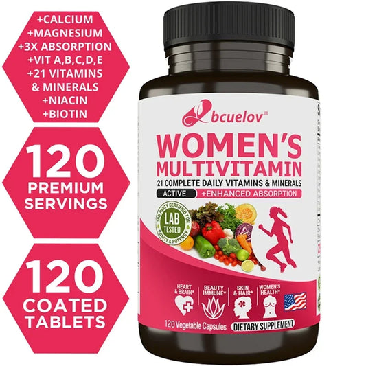 Women’s Multivitamin Capsules – Daily Essential Nutrient Support