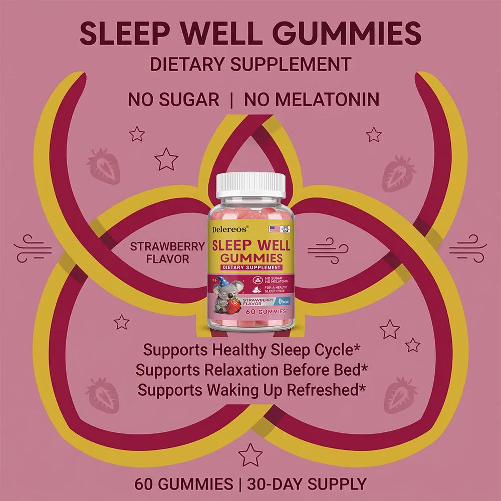 Sleep Support Gummies – Relaxation and Restful Nights