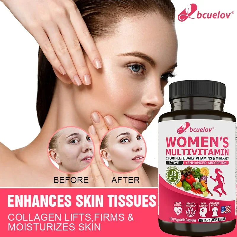 Women’s Multivitamin Capsules – Daily Essential Nutrient Support
