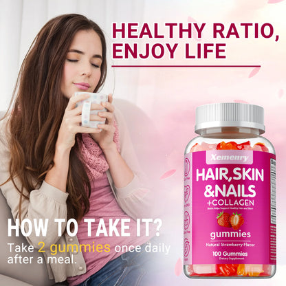 Biotin Hair Skin And Nail Gummies – Vitamin Supplement