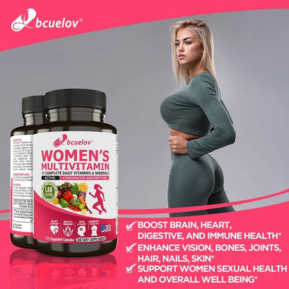 Women’s Multivitamin Capsules – Daily Essential Nutrient Support